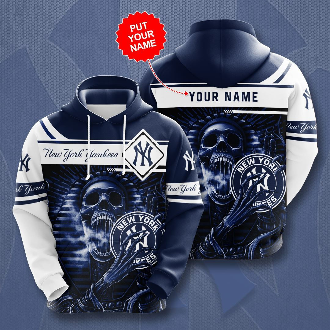 Personalized New York Yankees No1472 Custom Hoodie 3D