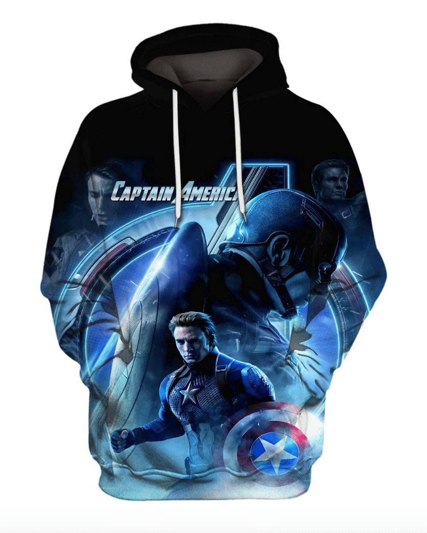 Gift For Captain America Lover Unisex Hoodie