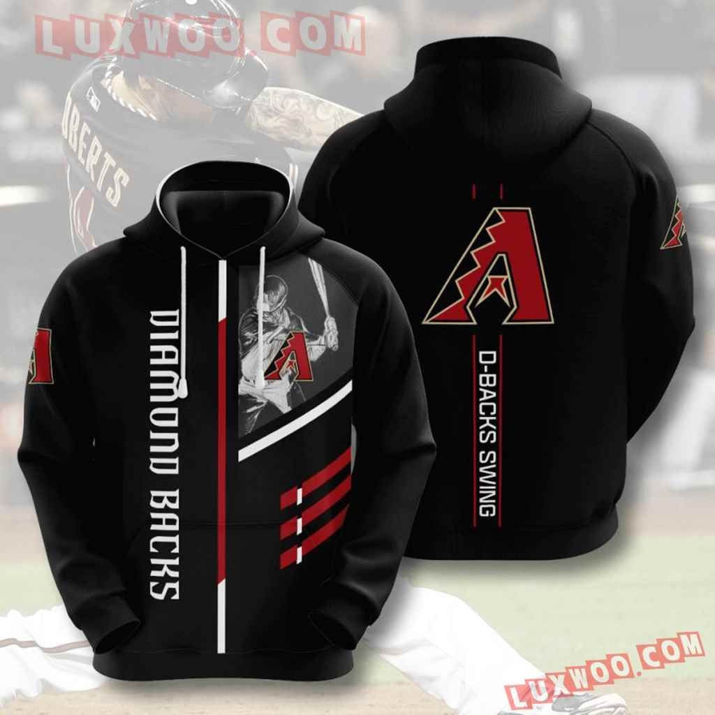 Mlb Arizona Diamondbacks 3d Hoodies Printed Zip Hoodies Sweatshirt Jacket  2021