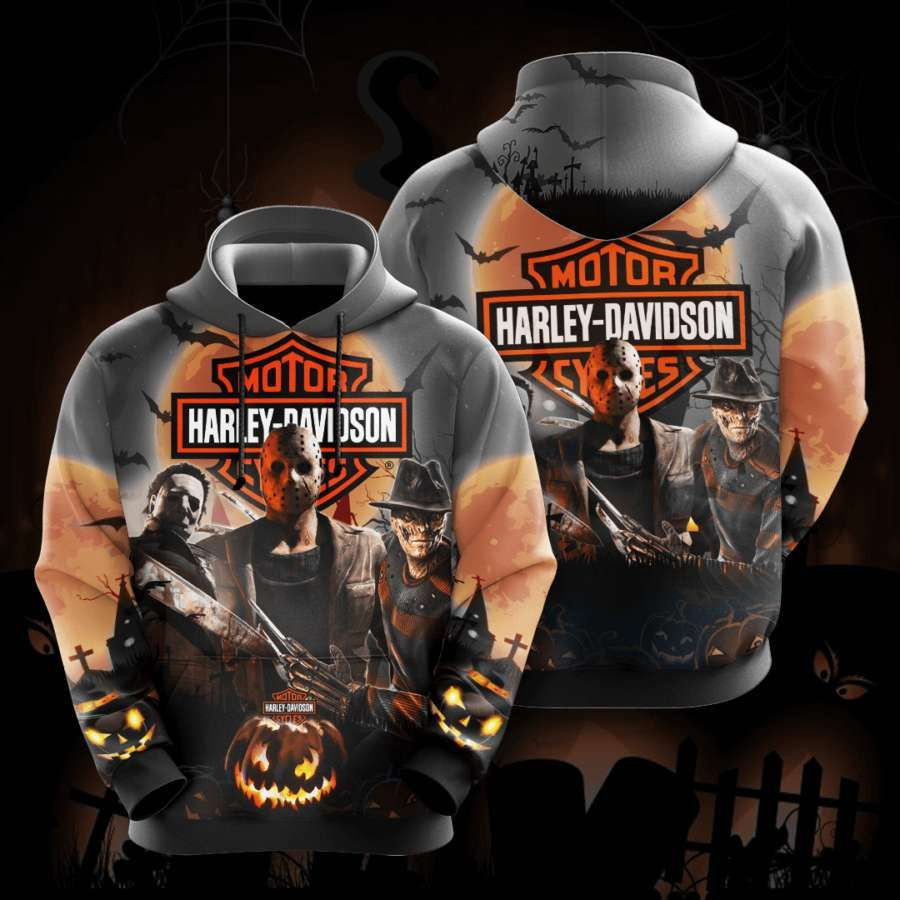 Harley Davidson No750 Custom Hoodie 3D