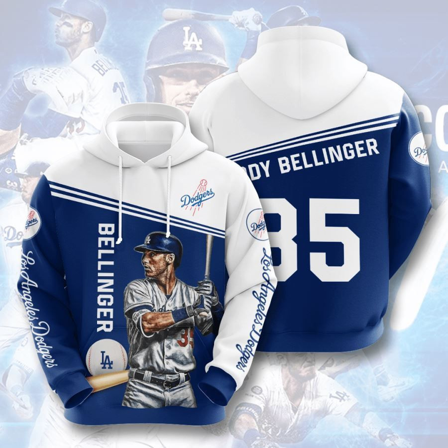 Los Angeles Dodgers No1045 Custom Hoodie 3D