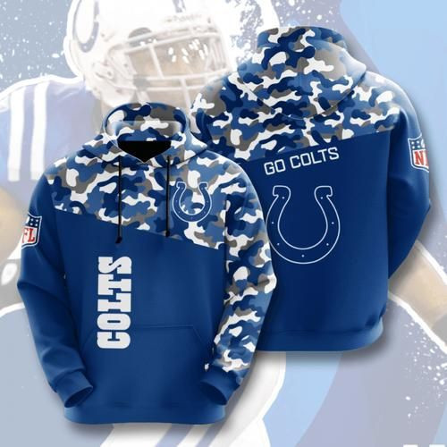 Amazon Sports Team Nfl Indianapolis Colts No1093 Hoodie 3D Size S to 5XL