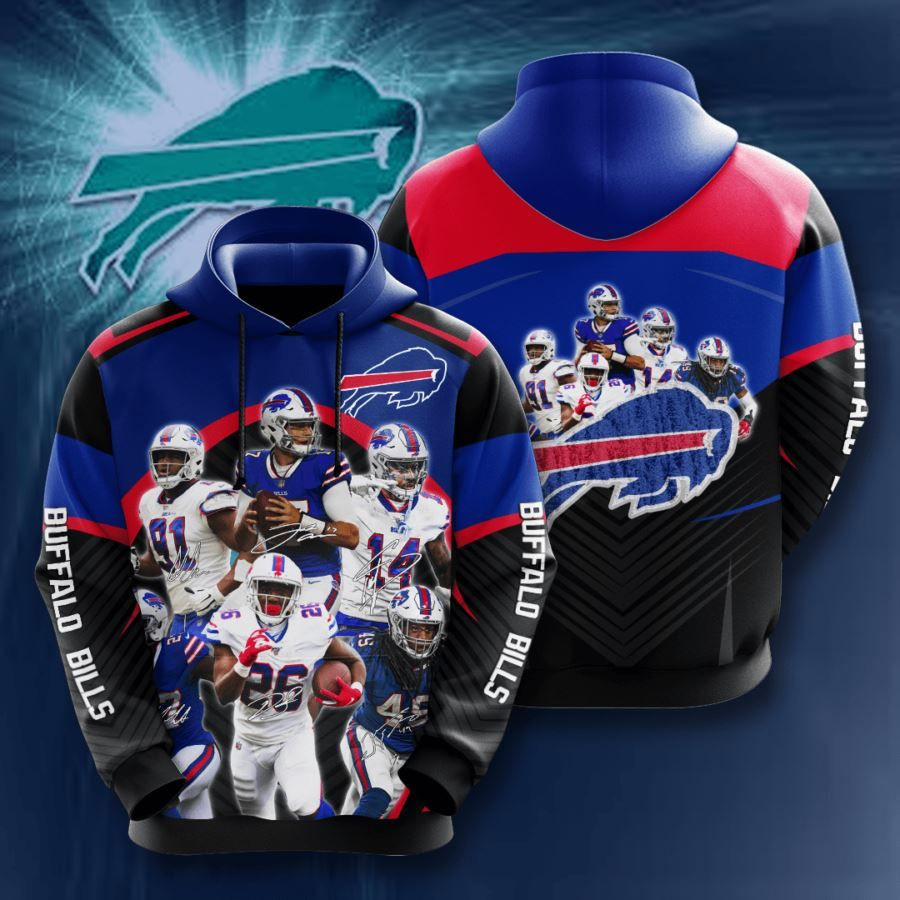 Buffalo Bills No263 Custom Hoodie 3D