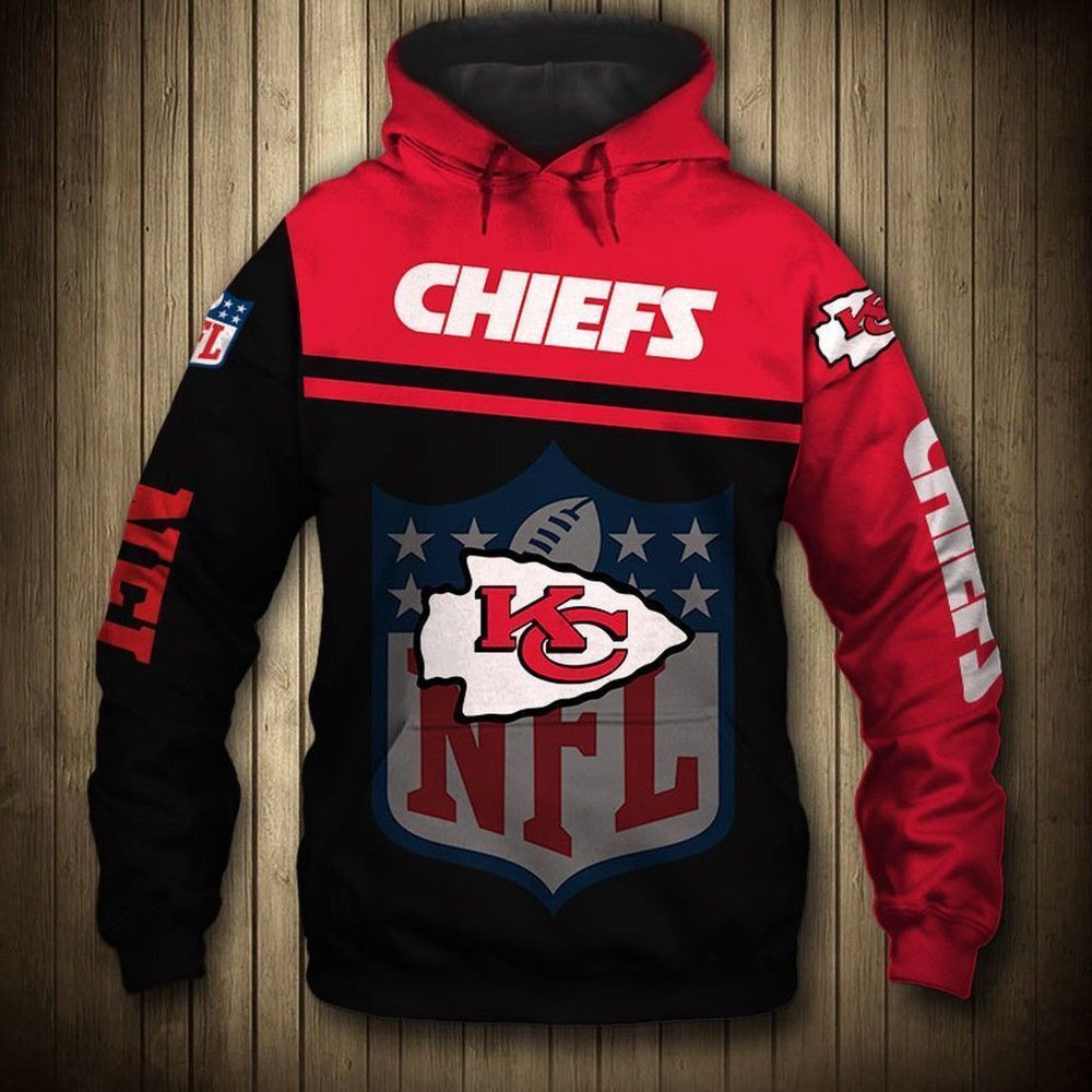 Kansas City Chiefs NFL If You Don T Like My Chiefs Kiss My End Zone Men And Women 3D Full Printing Hoodie Zip Hoodie Kansas City Chiefs 3D Full Printing Shirt