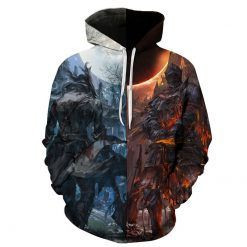 Game Wars 3D All Over Print Hoodie, Zip-up Hoodie