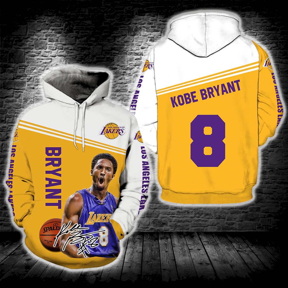 Zipper And Hoodie Kobe Bryant 8 All Over Print IPQ2545 For Men Women