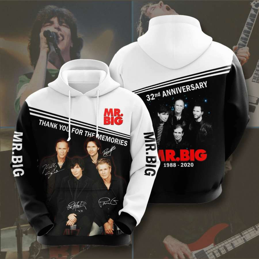 Mr Big No1260 Custom Hoodie 3D