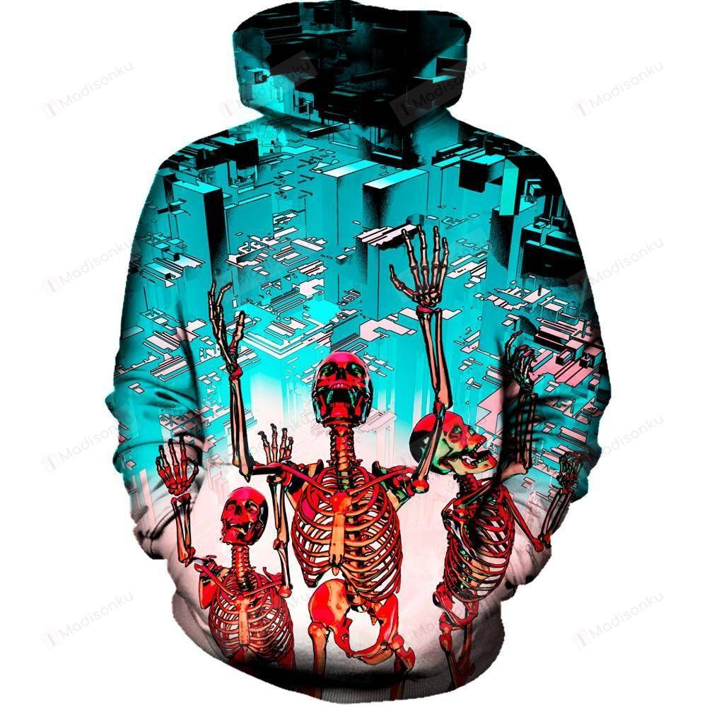 Reach 3D All Over Printed Hoodie, Zip- Up Hoodie