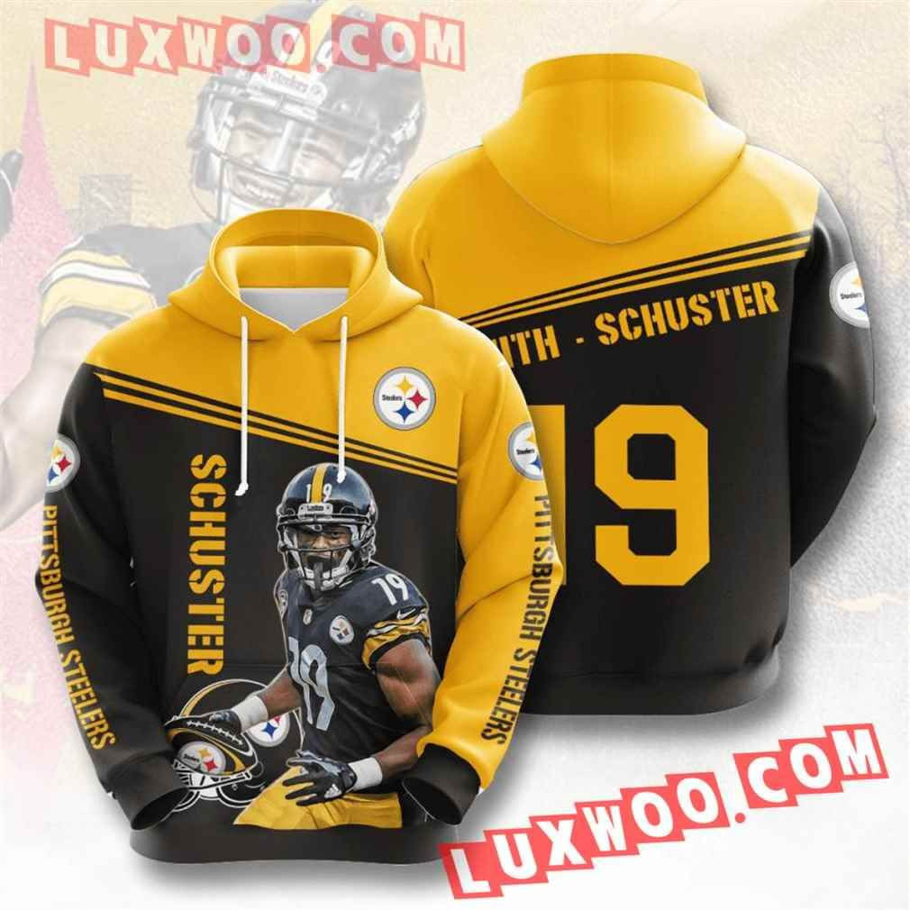 Nfl Pittsburgh Steelers Hoodies Custom All Over Print 3d Pullover Hoodie  2021