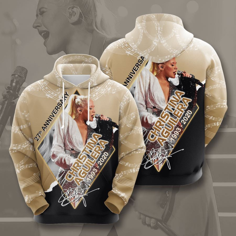 Christina Aguilera No380 Custom Hoodie 3D