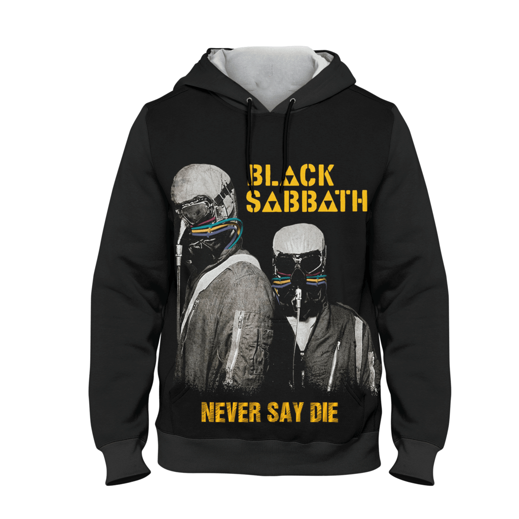 Blusa Black Sabbath Never Say Die Unisex Hoodie