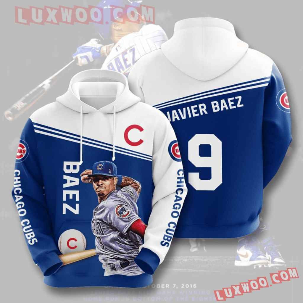 Mlb Chicago Cubs 3d Hoodies Printed Zip Hoodies Sweatshirt Jacket  2021