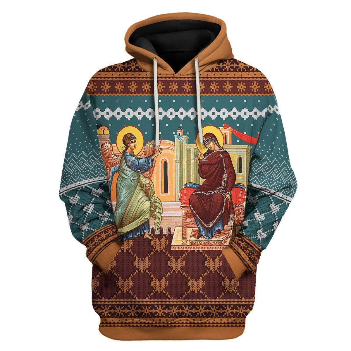 God 3D All Print Hoodie, Zip- Up Hoodie