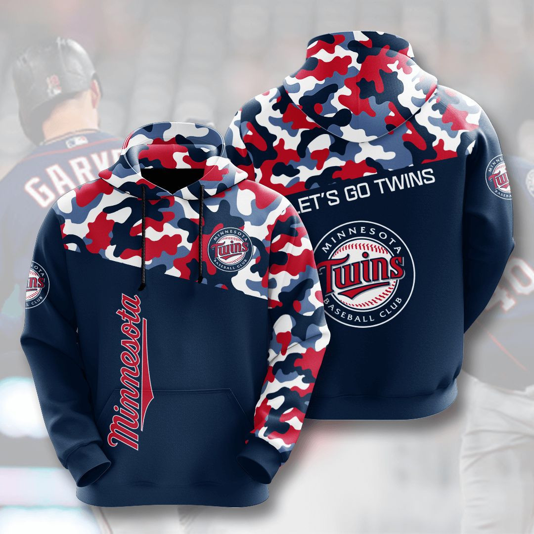 Minnesota Twins No1205 Custom Hoodie 3D