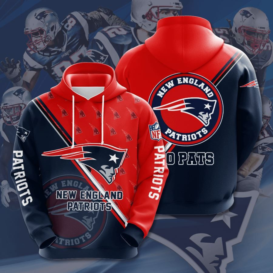 New England Patriots No1294 Custom Hoodie 3D