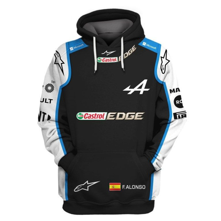 Personalized Racing Gift For Racer F1 Racing Team Alpine Hoodie