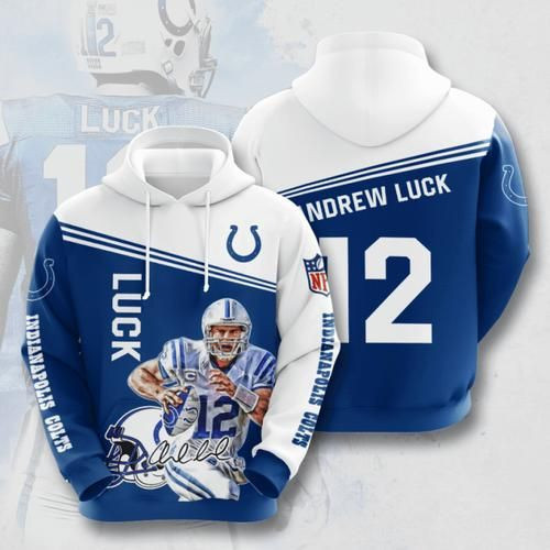 Amazon Sports Team Nfl Indianapolis Colts No174 Hoodie 3D Size S to 5XL