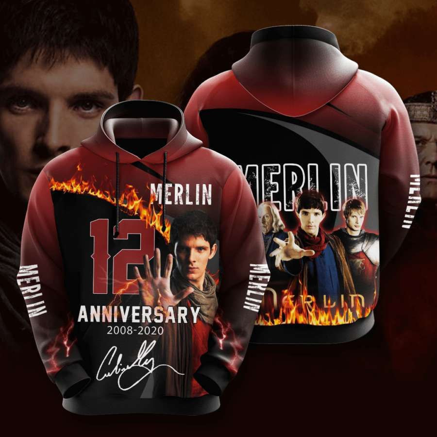 Merlin No1129 Custom Hoodie 3D