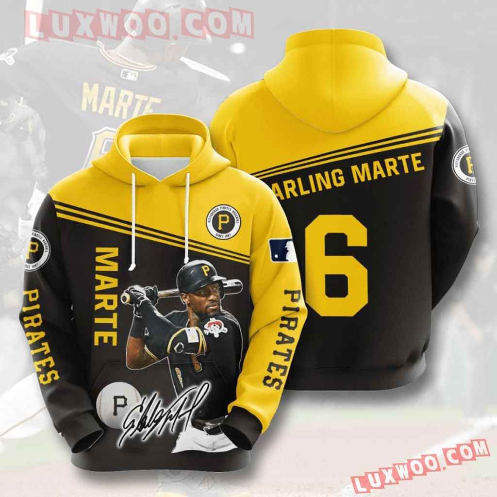 Mlb Pittsburgh Pirates 3d Hoodies Printed Zip Hoodies Sweatshirt Jacket  2021