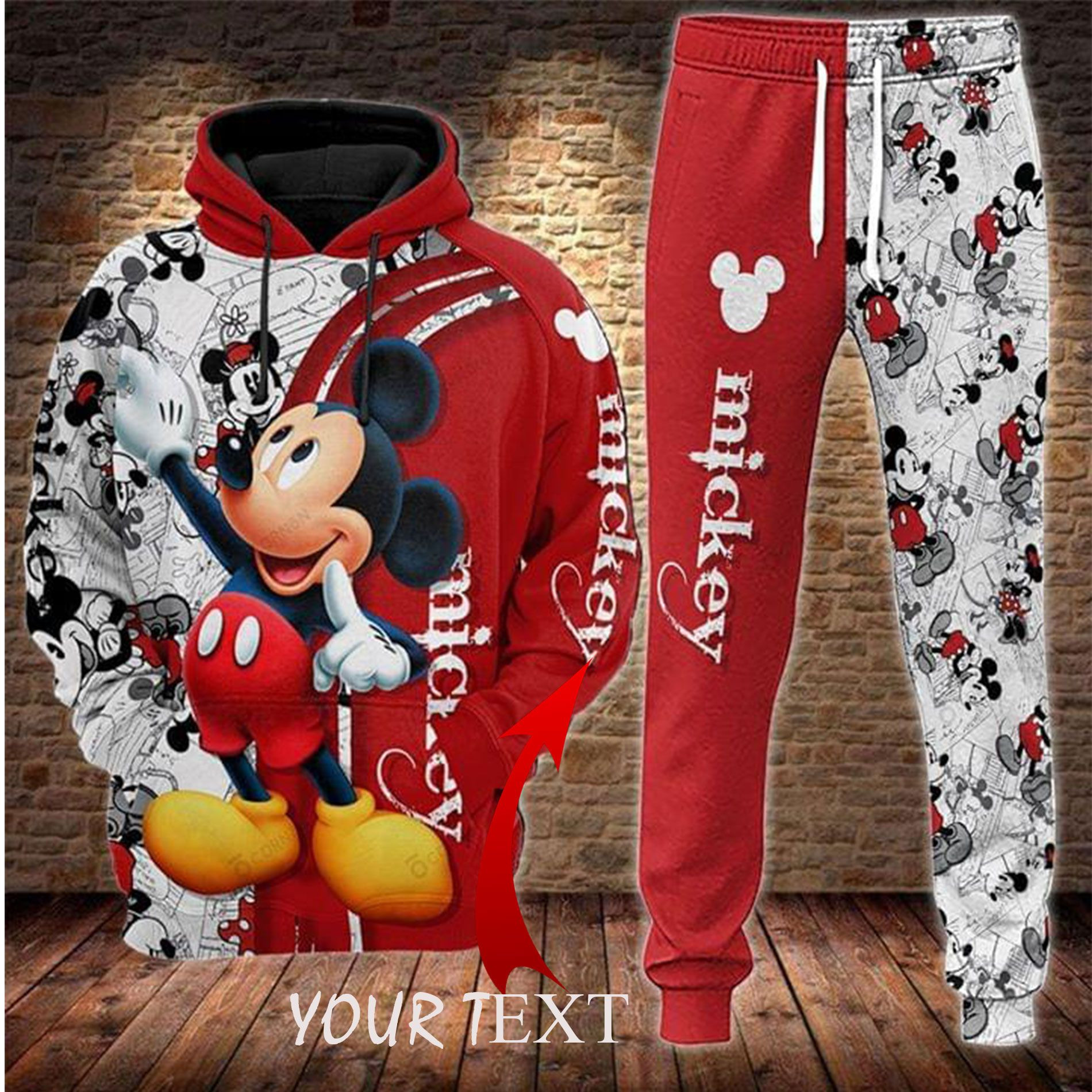 MIkeY MOusE Gifts For MIkeY MOusE Lovers Hoodie Sweatpants Set