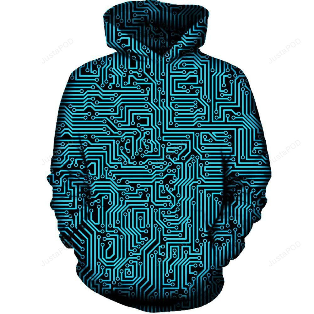 Reboot 3D All Over Printed Hoodie, Zip- Up Hoodie