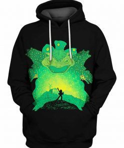 Bulbasaur Ivysaur Venusaur 3D All Over Print Hoodie, Zip-up Hoodie