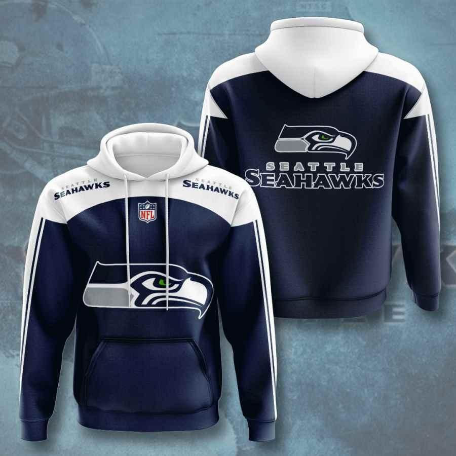 Sports American Football Nfl Seattle Seahawks Usa 307 Hoodie 3D Size S to 5XL