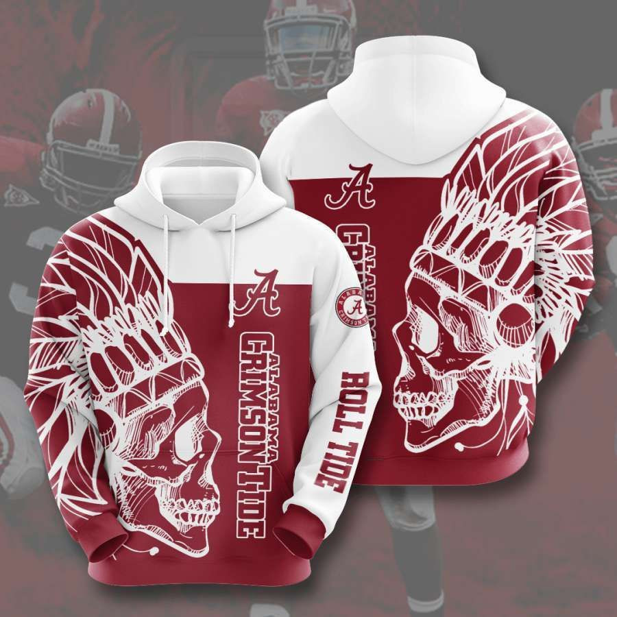 Alabama Crimson Tide No23 Custom Hoodie 3D