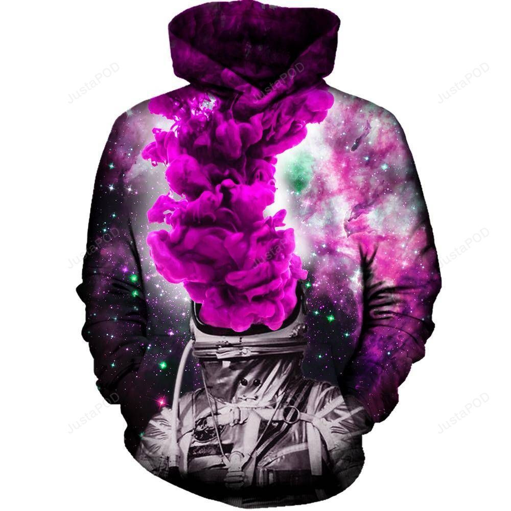 Smoker 3D All Over Printed Hoodie, Zip- Up Hoodie