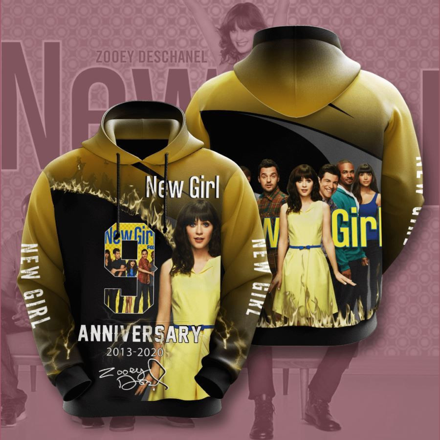 New Girl No1310 Custom Hoodie 3D