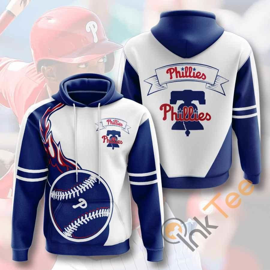 Sports Baseball Mlb Philadelphia Phillies Usa 630 Hoodie 3D Size S to 5XL