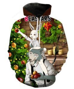 Beastars 3D All Print Hoodie, Zip- Up Hoodie