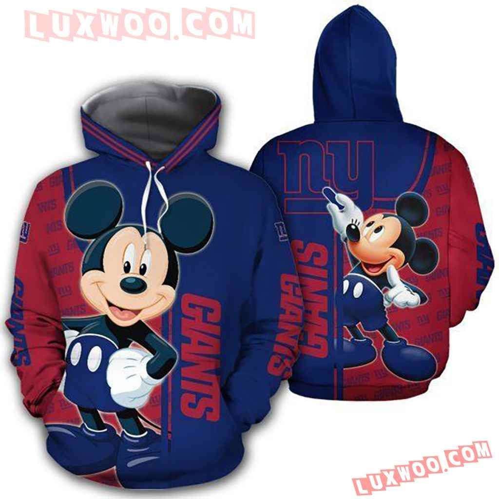 Nfl New York Giants With Mickey 3d Hoodie 4405 F1ars 2021