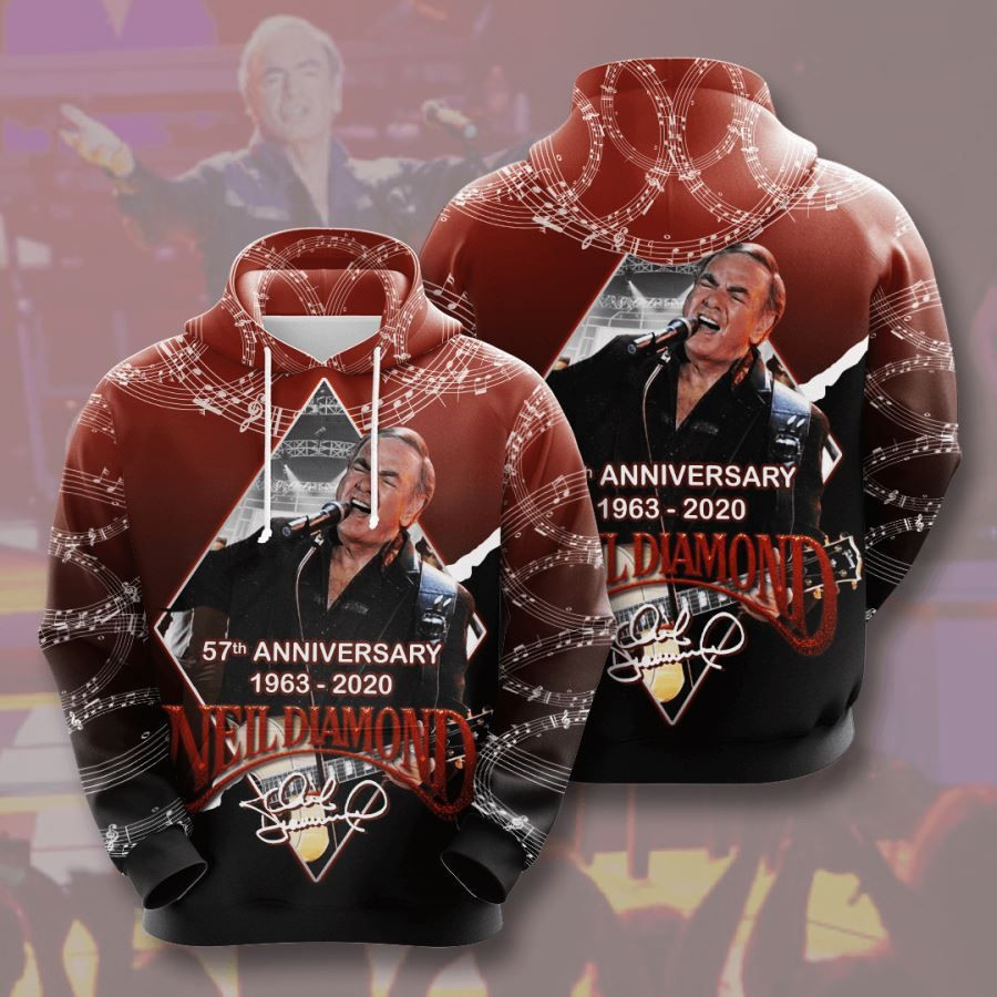 Neil Diamond No1270 Custom Hoodie 3D