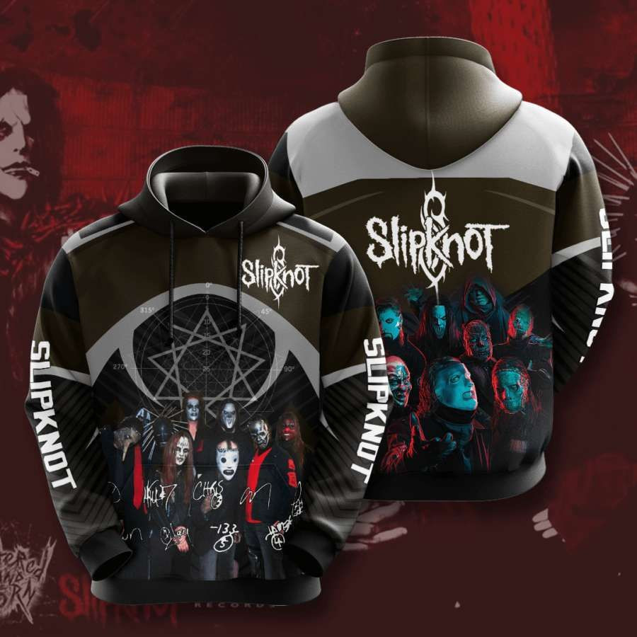 Slipknot No1827 Custom Hoodie 3D