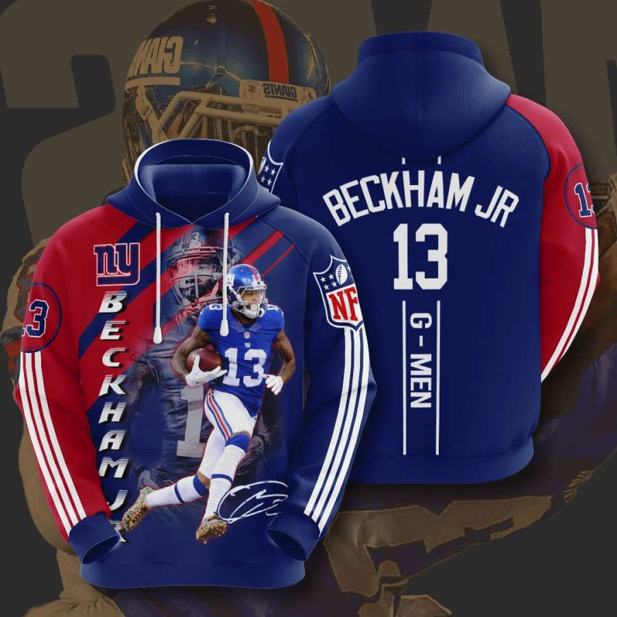 New York Giants No1342 Custom Hoodie 3D