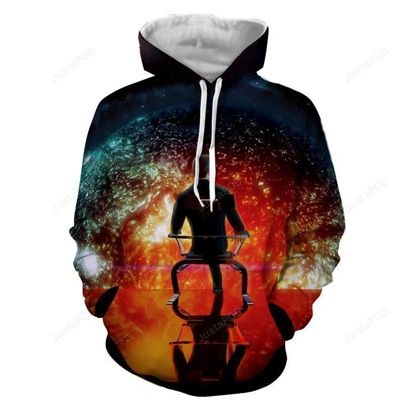 Mass Effect - Illusive Man 3D All Over Print Hoodie, Zip-up Hoodie