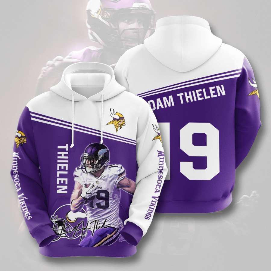 Minnesota Vikings No1213 Custom Hoodie 3D