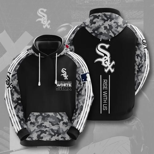 Amazon Sports Team Chicago White Sox Camo No951 Hoodie 3D Size S to 5XL