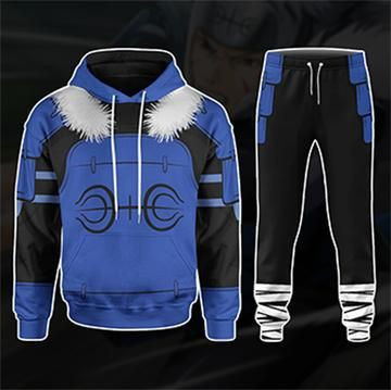 SHIPPUDen The Second HoKAGe TObIRAmA SENJUAKAtSuKI NaruTO Manga Naruto Anime Unisex Size Hoodie With Pants Set