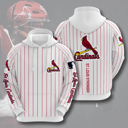 St Louis Cardinals 3D Hoodie Sweatshirt Zip