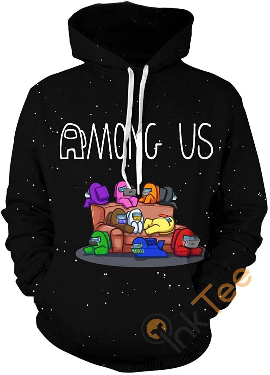 Printed Among Us Sports Street Casual Teen Pullover Sweatshirt Sku 13 Hoodie 3D