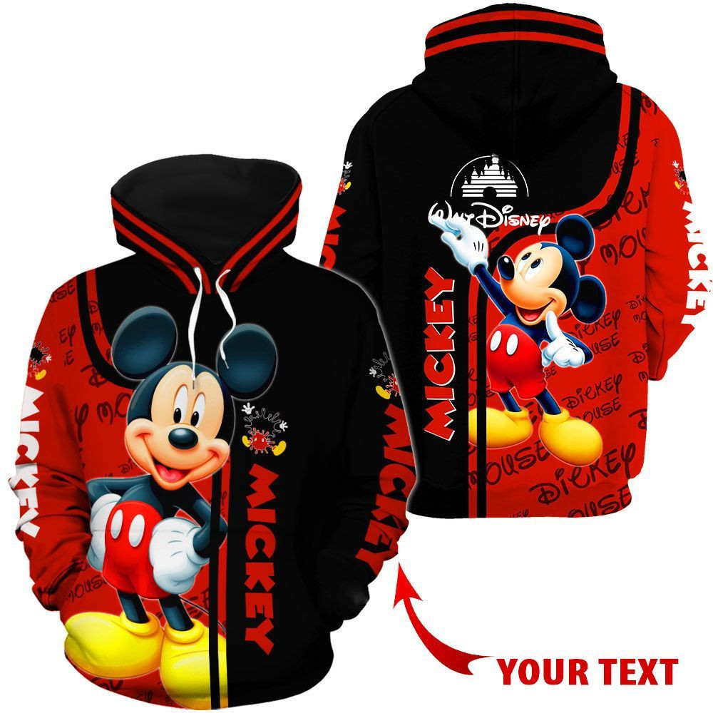 Mickey Mouse Gift Personalized MiCkEy MOuSe US Unisex Size Hoodie