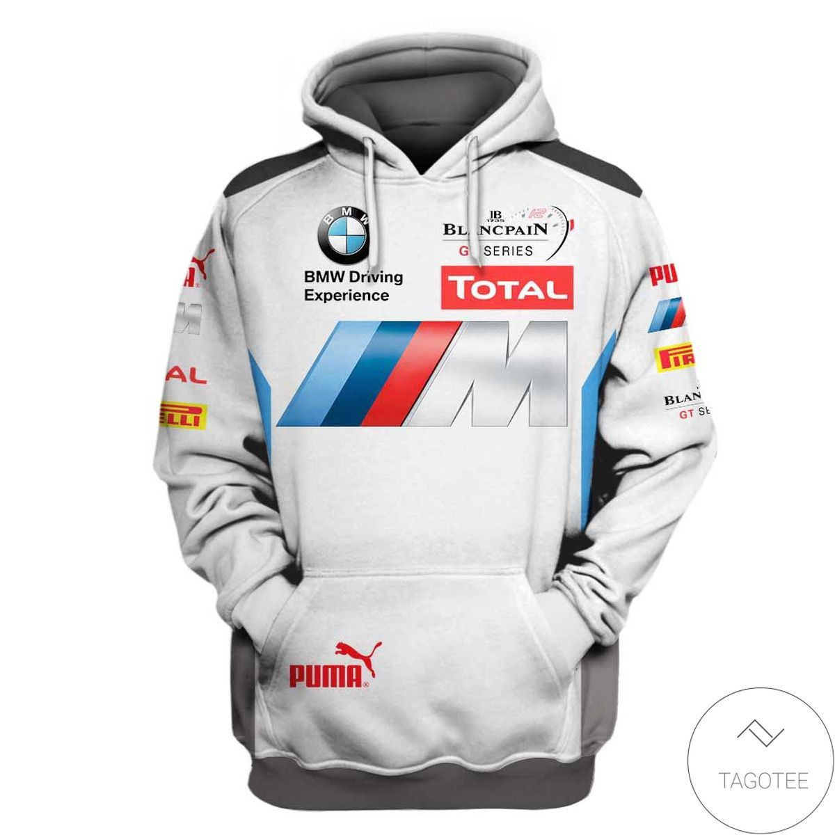 Bmw Racing Rallying Branded 3D All Over Print Hoodie, Zip-up Hoodie