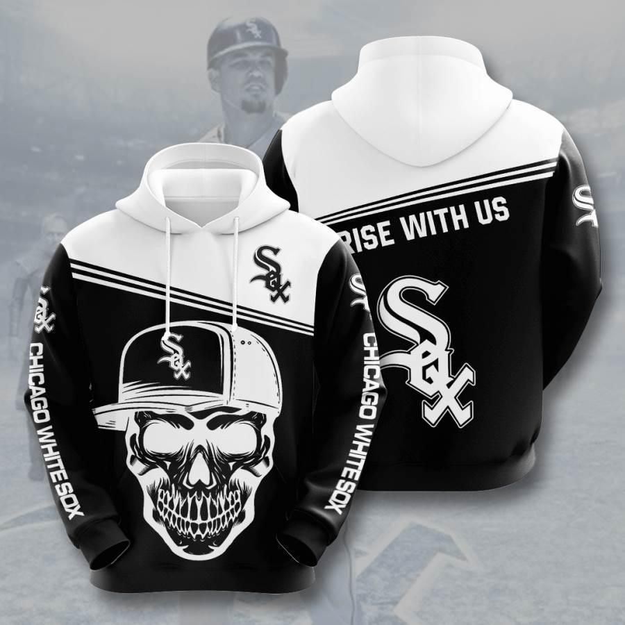 Sports Baseball Mlb Chicago White Sox Usa 468 Hoodie 3D Size S to 5XL