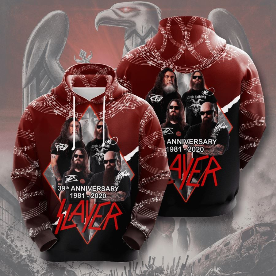 Slayer No1823 Custom Hoodie 3D