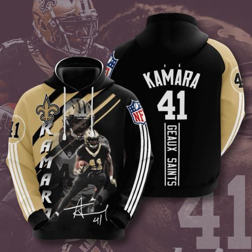 Amazon Sports Team Nfl New Orleans Saints No505 Hoodie 3D Size S to 5XL