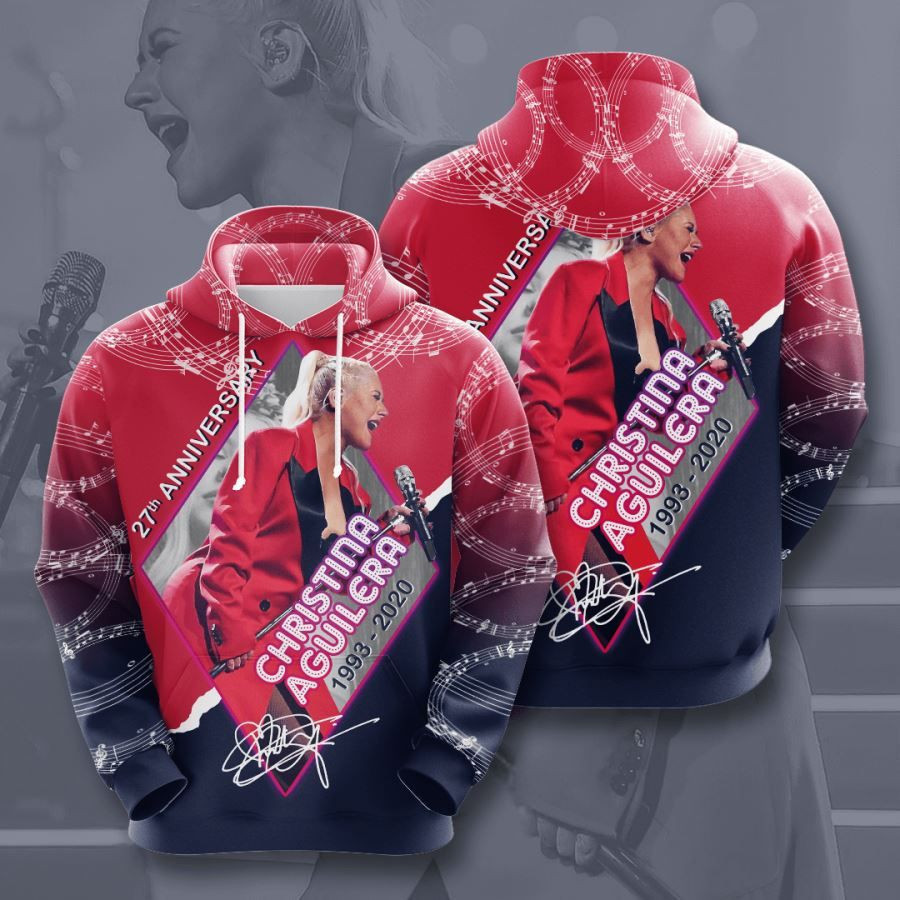 Christina Aguilera No381 Custom Hoodie 3D