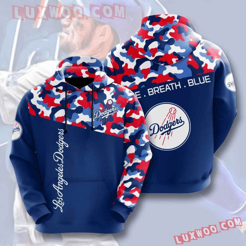 Mlb Los Angeles Dodgers 3d Hoodies Printed Zip Hoodies Sweatshirt Jacket  2021