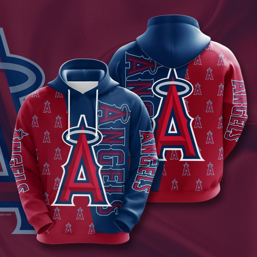 Los Angeles Angels No1002 Custom Hoodie 3D